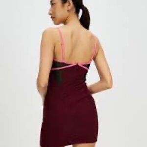 Akari mesh dress tags still on